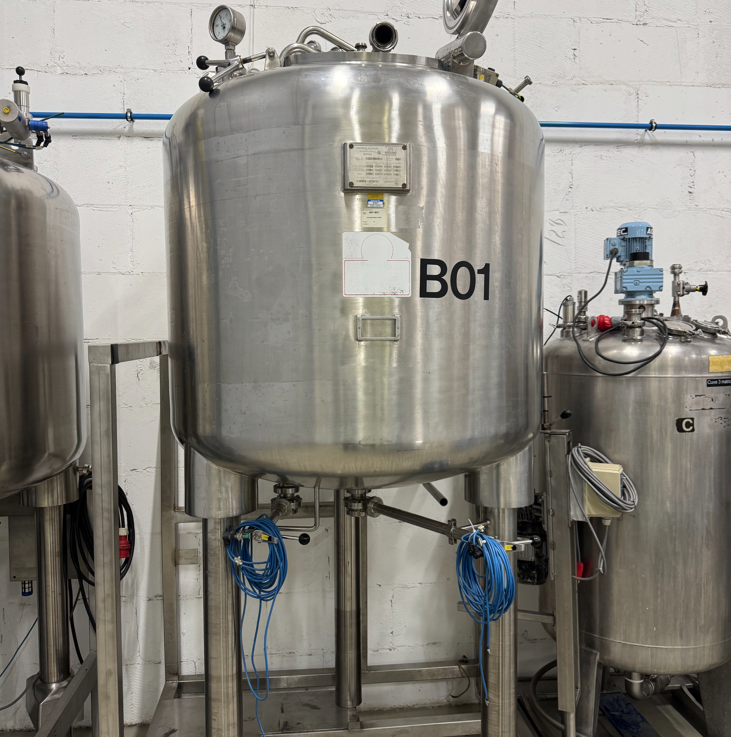 Picture of UNIMIX SRC 1600 Stainless Steel Tank